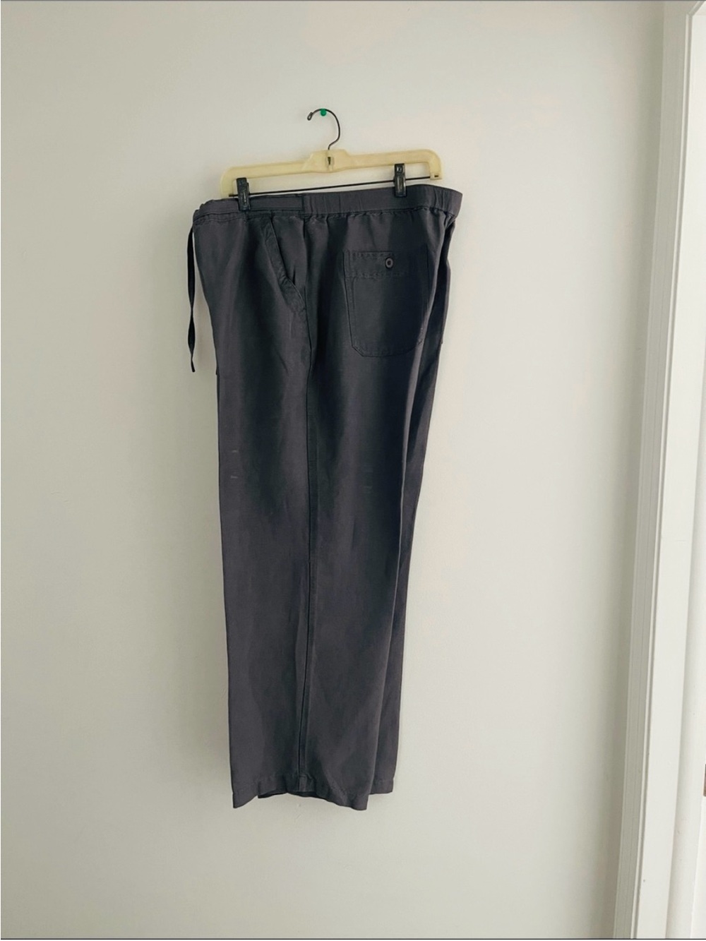 Cubavera Men's Drawstring Joggers in Charcoal Gray